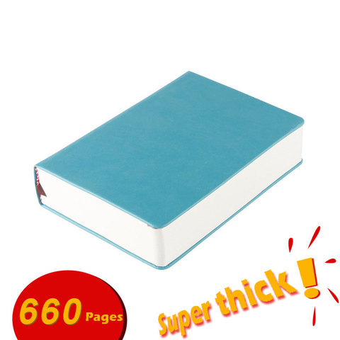 Super thick sketchbook Notebook 330 sheets blank pages Use as diary,  traveling journal, sketchbook A4,A5,A6 Leather soft cover - Price history &  Review, AliExpress Seller - Keep happiness Store